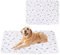 Wisebom 2 Piezas Empapadores Perros Lavables, 50 x 70cm Alfombras Absorbentes Reutilizables, Almohadillas de orina para Mascotas Antideslizantes e Impermeables para Gatos para Gatos Perros Conejos