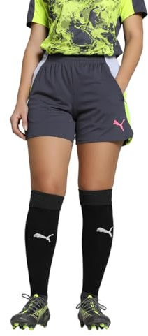 PUMA Womens IndividualBLAZE Football Shorts Grey Size L