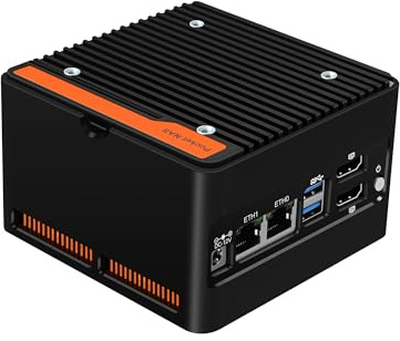 AIOPCWA N150 Mini PC NAS (N100 Upgrade), 4 x M.2 NVMe X86-P6 Mini Desktop Computer with 2 x i226-V 2.5GbE LAN, DDR5 Micro PC 32GB RAM 1TB SSD, 2-Display, WiFi7/BT5.4 Expandable