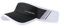 OTTERSHELL Sports Visor Cap, UPF 50+, Quick-Dry Breathable Sweatband, Multiple Colours Available (UK, Alpha, One Size, Black - W)