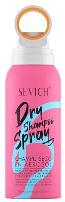 Sevich Trockenshampoo - Oil Absorbing Fluffy Leave-In, 10 Löcher à 0,2 Mm, Natürliche Inhaltsstoffe, Keine Rückstände, Unisex, 100 Ml, Blumiger, Fruchtiger Und Holziger Duft.