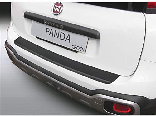 RGM Protection de seuil arrière (ABS) compatible avec Fiat Panda S Cross 3/2012- Noir