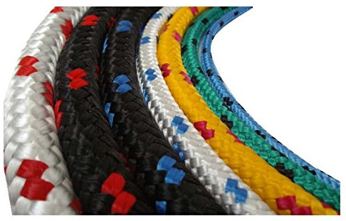 Koelner 4mm Strong Braided Polypropylene Plaited Poly Rope Cord Yacht Boat Sailing Camping (15 meters)