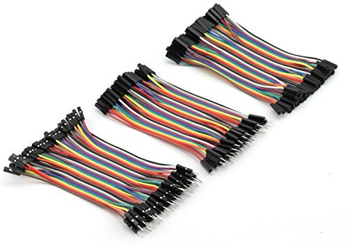 ZYAMY 120PCS Dupont Line Set Male to Male, Male to Female, Female to Female Dupont Cable Connector Multicolor Jumper Wire for Breadboard 10cm