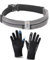 sport2people wasserdichte Laufgürtel für Handy, Lauftasche Jogging, Bauchtasche, Sportgürtel, Running Belt zum Joggen, Laufen, Sport, Fitness, Radfahren, passend für alle Smartphones, 70-103 cm