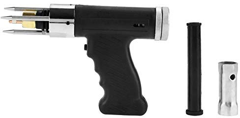 Bolzenschweißpistole, Kondensator-Entladungsschweißpistole 300 mm/11,81 Zoll Länge, mit 6 Stk. M3 bis M10 Spannzange zum Schweißen von metallischen Werkstoffen