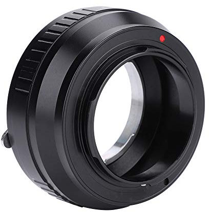Yctze Objektivhalterungsadapter, Legierungs-Adapterring mit manueller Fokussierung für Exakta-Objektiv für spiegellose Fuji X-Mount-Kameras