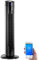 Sichler Haushaltsgeräte Ventilator Turm: Turmventilator, Ionisator, WLAN & App, Siri, Alexa & Google Assistant (Ventilator WLAN, Turm-Lüfter, Allergie)