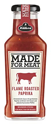 Kühne Made for Meat Flame Roasted Paprika, 235ml