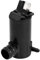 AUTOZOCO Bomba de Agua de Lavado de Parabrisas, Parabrisas Bomba de Lavado de Parabrisas, Compatible con Honda, OEN 38512SDAA01, 2 pines, PVC, Negro