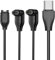 Lot de 3 câbles de charge USB-C vers Garmin Watch pour Garmin Watch pour Fenix 8/7/7X/7S/6/E, Venu 3/3S/2S/SQ,Forerunner 165/965/955/945/265/255/55/45, Vivoactive 5/4S, Epix Pro 2, Instinct, Tactix 7