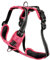 Bobby Rando Walk - Pettorina per cani Taglia XS, in Nylon Riflettente, Fibbie Regolabili a Chiusura Sicura, Facile da Indossare, Fucsia Girocollo 20-32 cm, Giropetto 36-43 cm