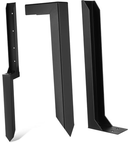 FONDOTIN Zaunpfosten- -Set Reparatur Von Gartenzäunen 2-teiliges Reparaturset Für Zaunpfosten Robustes Design