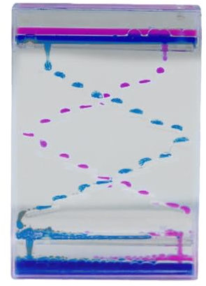 Movimiento Líquido, Reloj De Líquida, Temporizador De Aceite Portátil En Acrílico - Juguetes Sensoriales Líquidos para Niños Y Adultos, Juguetes Calmantes, Temporizador De Agua para Decoraciones