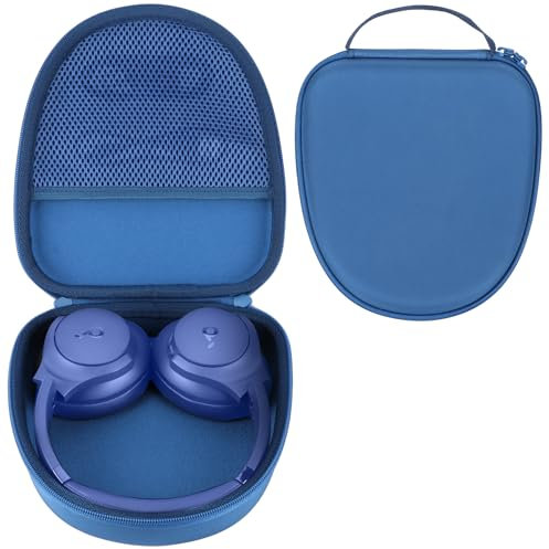 RIYADAone Hard Case Compatible with Soundcore by Anker Q20i/Q45/Q20+/Q30/Q20 Over Ear Headphones (Blue)