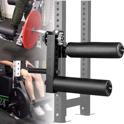 Seated Leg Extension Equipment Leg Muscle Group Training Positive and Negative Can Practice Fitness Squat Rack, Adjustable Plate Loaded Leg Extension and Curl Machine Foam Cotton,25mmdiameter-26mm