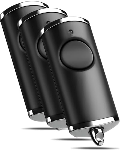 Télécommande de porte de garage 868,3 BS MHz compatible avec bs HSM4 HSE2 HS1 HS4 HSZ1 HSZ2, émetteur manuel 1 bouton 3 pièces