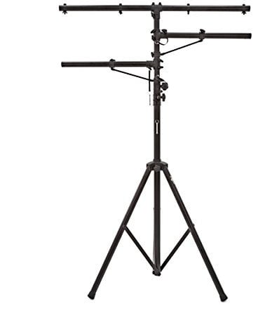 Adjustable Lighting Stand with Addition T Bars by Gear4music