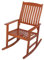 Jardinion Schaukelstuhl Wippstuhl 62 x 93 x 105cm Relaxsessel Gartenstuhl Eukalyptusholz FSC Braun, Schaukelsessel