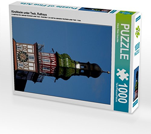 CALVENDO Puzzle Kirchheim unter Teck, Rathaus | 1000 Teile Lege-Größe 48 x 64 cm Foto-Puzzle für glückliche Stunden