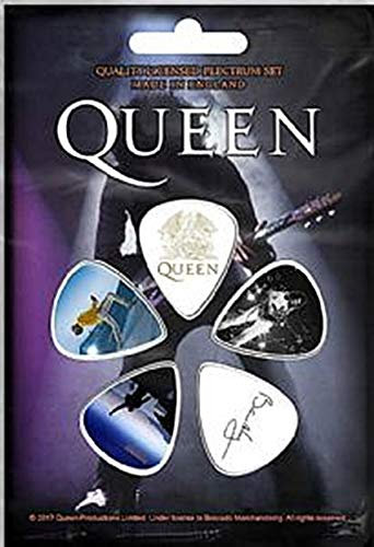 Queen RZ Gitarrenplektren, 5 Stück