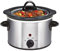 Daewoo 1.5L SDA1363 Manual Slow Cooker - Stainless Steel