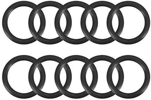 sourcing map 10 Stück O Ring Dichtung 14 mm x 18 mm x 2 mm Metrische Nitrilkautschuk Dichtungsringe Gummidichtungen für Sahnespender Pumpe Schnellkupplung Umfülladapter