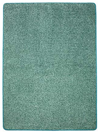 misento Shaggy Hochflor Teppich für Wohnzimmer Langflor, schadstoff geprüft 100% Polypropylen, schwarz 160x230 cm