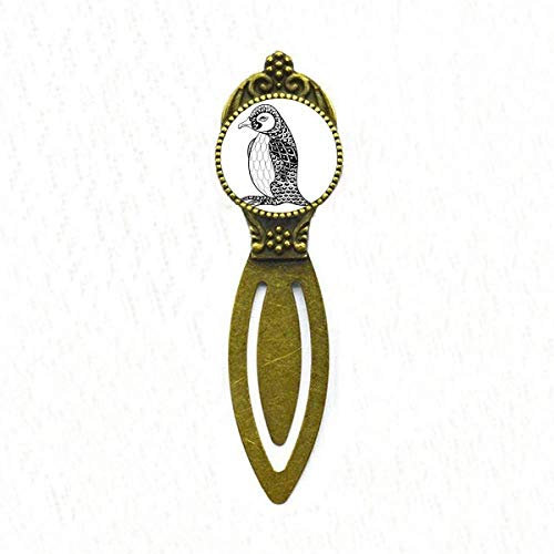 Lesezeichen mit Pinguin-Motiv, leise
