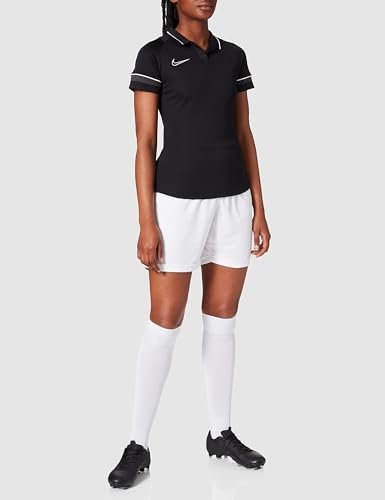 Nike Dri-FIT Academy Polo, Nero/Bianco/Antracite/Bianco, XS Femme