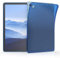 kwmobile Carcasa Compatible con Samsung Galaxy Tab S6 Lite (2024/2022/2020) Funda - Ultrafina y Flexible de plástico TPU - Puertos y Botones accesibles - Azul/Transparente