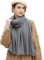 RIIQIICHY Damen Schal Winter Grau Pashmina Stola Festlich Herbst xxl schals Tücher für Abendkleider Frauen Hochzeit schultertuch