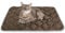 ULIGOTA Self Heating Cat Mat Thermal Pet Bed Mat Self-Warming Pet Crate Pad 16x20