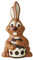 1x 150 g Schokohase - mit Osterei/Osterhase/Schokolade/Osterschokolade/verschiedene Figuren zur Auswahl/Ostern
