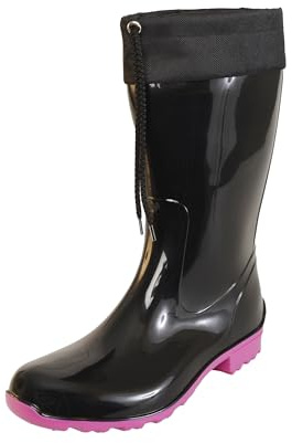 Regenliebe Damen Gummistiefel de Fieselregen Regenstiefel Langschaft