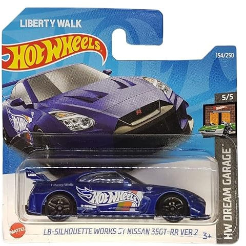 Hot Wheels - LB-Silhouette Works GT Nissan 35GT-RR Ver.2 - HW Dream Garage 5/5 - HCT99 - Short Card - Liberty Walk LBWK - Mattel 2022