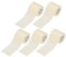 Hapivida 5 Stück Isolierband für Klimaanlage 11m × 6cm PVC Hochwertiges Isolierband Klimaanlagen Rohrband Klebeband Rohrbinderiemen zum Schutz, Bündeln und Reparieren von Kabeln (Creme)