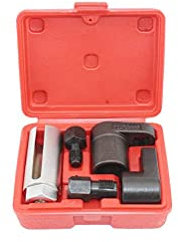 Yato Kit d'outils professionnels de réparation de filetage de capteur Lambda 5 pièces M18 x 1,5 M12 x 1,25 3/8 et 1/2 carré SW 22 mm