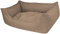 Hundebett Eco Dog Taupe - abziehbar Bezug und Füllung waschbar gelenkschonend kuschelig robust Qualität Made in Germany - Größe L