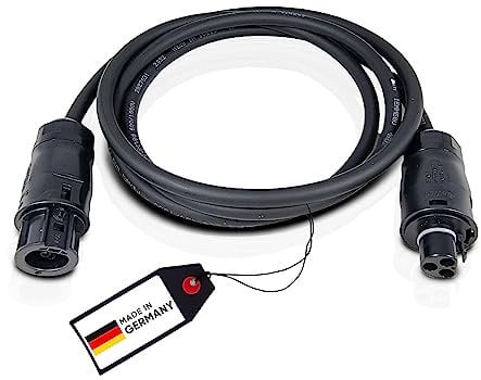 SolX Anschlussleitung - Betteri BC01 Buchse für 1-phasige Wechselrichter Made in Germany 1m