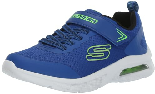 Skechers Jungen Microspec Max Vaptix Sneaker, Blau, 28 EU