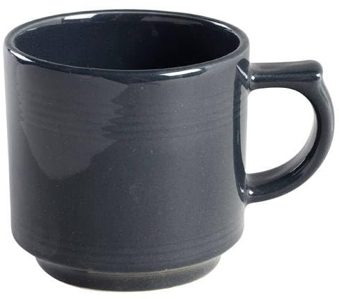 Fiesta Homer Laughlin Schiefer-Tasse, stapelbar
