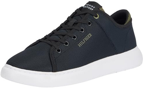 Tommy Hilfiger LIGHTWEIGHT CUP MESH Mittelhoher Schnitt (Schuhe) Herren, Schwarz (Black), 43 EU