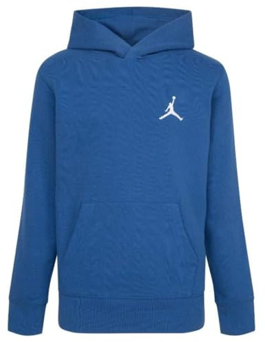 Jordan JDB MJ Essentials FT PO Hoodie Blu Industrial Blue 12-13A