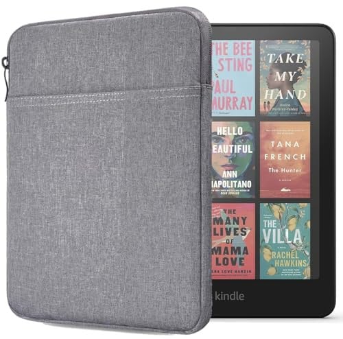 Flyorigin Hülle für 7 New Amazon Kindle Paperwhite 2024/ Kindle Colorsoft Signature Edition/Kobo E-Reader/Kindle /6-7 Universal Cover Stoßfeste Kindle Hülle