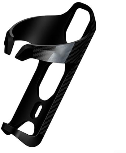 Porte-bidon ultra résistant pour vélo, matériau léger en fibre de carbone (bleu)