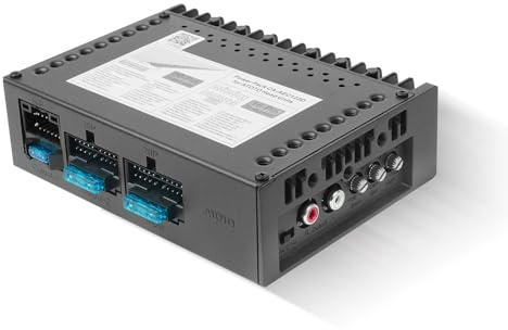 ATOTO CA-AEC122D Amplificador De Coche Clase D TI TPA3221, 4 Canales, Soporta Entrada 7V-30V, 2/4 Ohm Estable, 108dB SNR, Solo para Radios De Coche ATOTO Seleccionadas