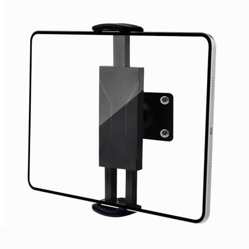 JYYWTSI Drehbar iPad Wandhalterung Universal Tablet Wandhalterung 360° für 4,7-14'' Tablet/eReader/Smartphone iPad Halterung Wand aus Aluminium für Pad Phone Kindle Fire