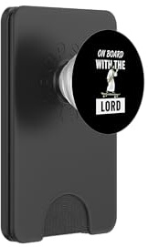 A Bordo con El Señor Divertido Cristiano Patinador Jesús PopSockets PopWallet para MagSafe
