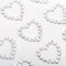 1.8cm Diamante Heart - Self Adhesive Diamante Rhinestone Gem Craft Sticker (18 Pieces)